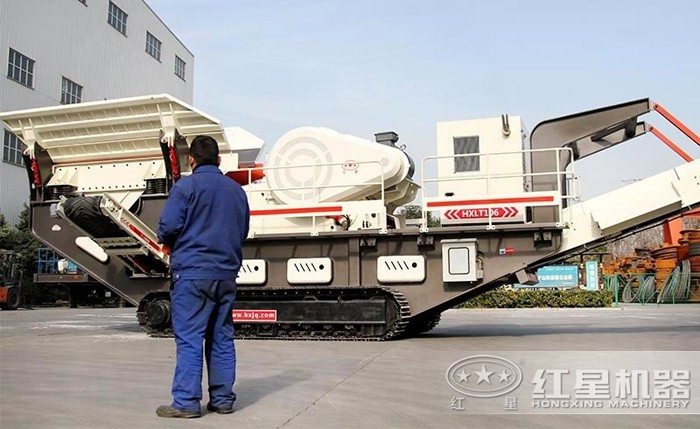 履帶式可移動的碎石機(jī) 履帶式可移動的碎石機(jī)